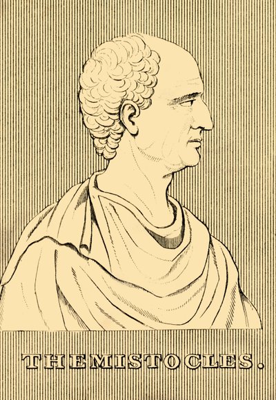 Themistocles，c 524-459 BC，1830。 作者 不明