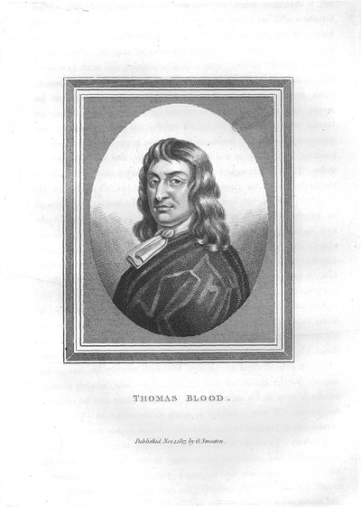 托马斯·血（Thomas Blood），1817年 作者 不明