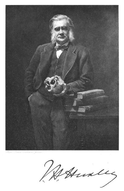 托马斯·亨利·赫x黎（Thomas Henry Huxley），英国生物学家，1883年 作者 不明