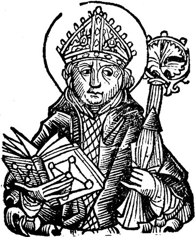托马斯·贝克特（Thomas a Becket）1118-1170，英国教堂圣人和烈士，1493年 作者 不明