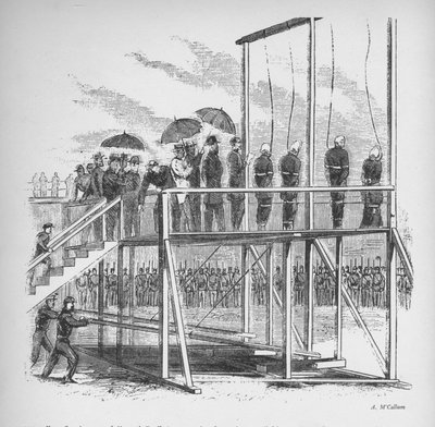 1938年，三男一女因谋杀林肯而被绞死 作者 不明