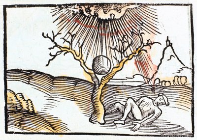 雷电或闪电，1508年。 作者 不明