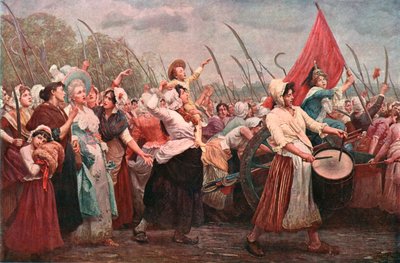 致凡尔赛宫，一场法国大革命，c1894，c1902。 作者 不明