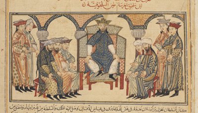 Toghrul III，塞尔柱帝国的最后国王，大约1306-1314年。 作者 不明