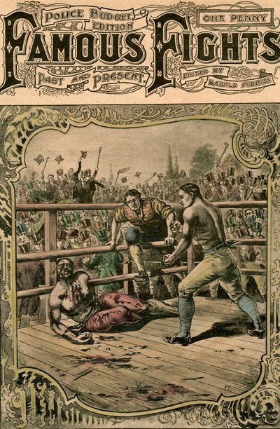 汤姆·斯普林斯（Tom Springs）与杰克·兰根（Jack Langan）的第二场战斗，1824年19世纪末或20世纪初 作者 不明