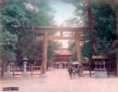 鸟居，神社大门，西京都，日本京都 作者 不明