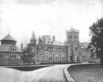 加拿大多伦多大学多伦多大学，c1900。 作者 不明