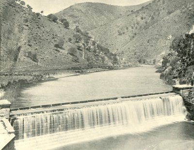 托伦斯·威尔（Trenns Weir），阿德莱德，1901年。 作者 不明
