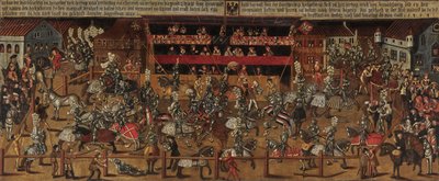 安特卫普的比赛，1498年。 作者 不明