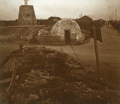 朝法国北部的维米（Vimy）出发，c1914-c1918 作者 不明