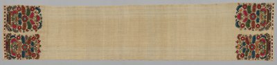 毛巾，1700年代。 作者 不明