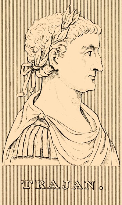 Trajan，53-117，1830年。 作者 不明