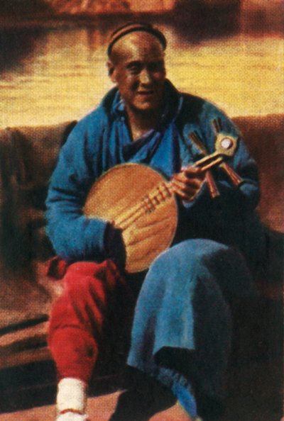 中国旅行音乐人，c1928年。 作者 不明