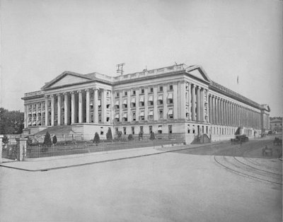 库务大楼，华盛顿特区，c1897。 作者 不明