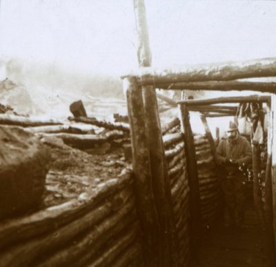 沟槽，法国北部阿托瓦斯，c1914-c1918 作者 不明