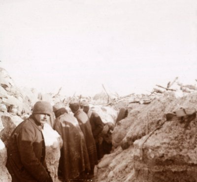 法国北部塔胡尔（Tahure）战ren，c1914-c1918 作者 不明