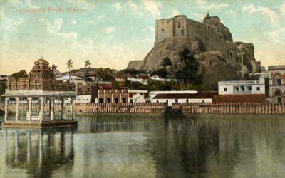 Trichinopoly Rock，马德拉斯，1917年。 作者 不明