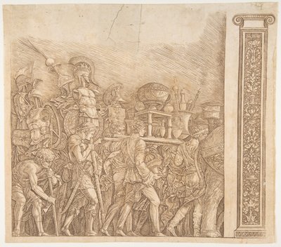 凯撒大帝（Caesar）的胜利：Corselet Bearers，ca。 1490。 作者 不明