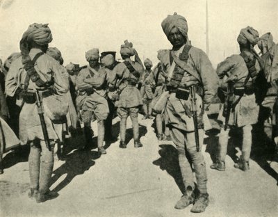 瑟兰德旅的士兵，法兰德斯，第一次世界大战，1914年，c1920年。 作者 不明