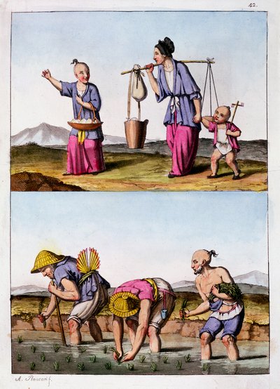 两个中国场景，c1830 作者 不明