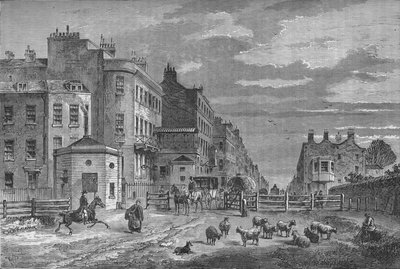 Tyburn Turnpike，威斯敏斯特，伦敦，1820年1878年 作者 不明