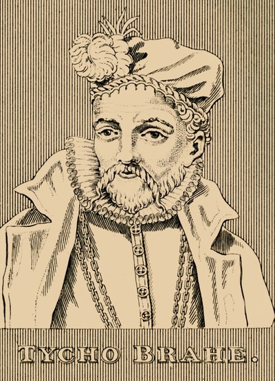 第谷·布拉赫（Tycho Brahe），1546-1601年，1830年。 作者 不明