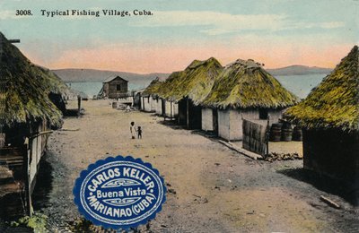 古巴典型渔村，1912年 作者 不明
