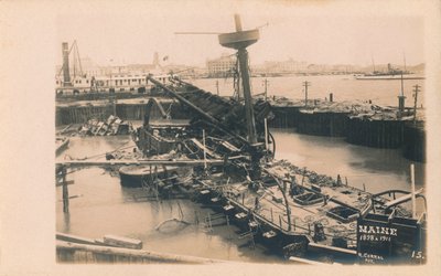 1911年缅因州号 作者 不明