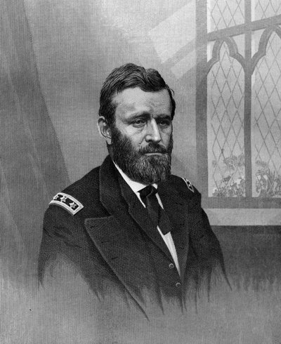 尤利西斯·格兰特（Ulysses S Grant），美国第18任总统，19世纪 作者 不明