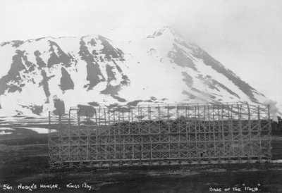 Umberto Nobiles机库，意大利飞艇基地，Kongsfjorden，Spitzbergen，挪威，1929年 作者 不明