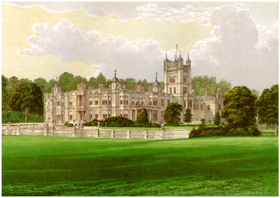 Westmorland的Underley Hall，Bective伯爵的故乡，建于1880年 作者 不明