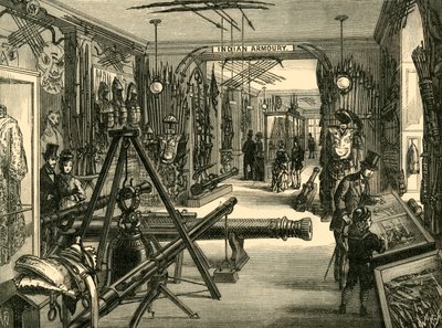 联合服务博物馆，1881年。 作者 不明