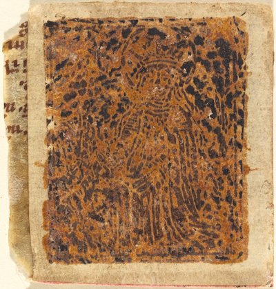 无名圣徒，约1480年。 作者 不明