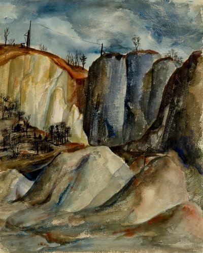 无题风景。 作者 不明