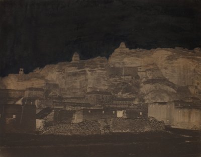 无题，[建筑物，可能是考古遗址]，1860年代。 作者 不明