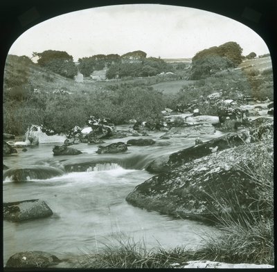 Upper Dart-Dartmoor，19世纪末-20世纪初。 作者 不明