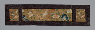 窗帘，中国，明朝1368-1644年，160040年。 作者 不明