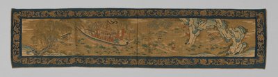 窗帘，中国，清朝1644-1911年，1875-1900年。 作者 不明