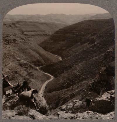 亚诺河谷，牧羊人和绵羊在前景，c1900 作者 不明