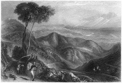 多恩谷，喜马拉雅山脉，c1860 作者 不明