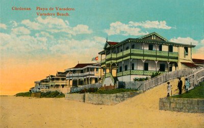 巴拉德罗海滩，卡德纳斯，马丹萨斯，古巴，c1924 作者 不明