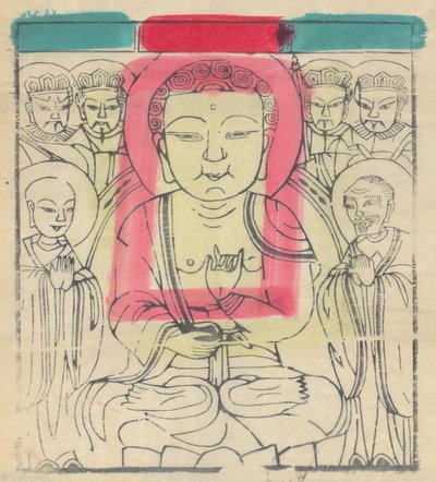 各种新年图片和门神，20世纪初。 作者 不明