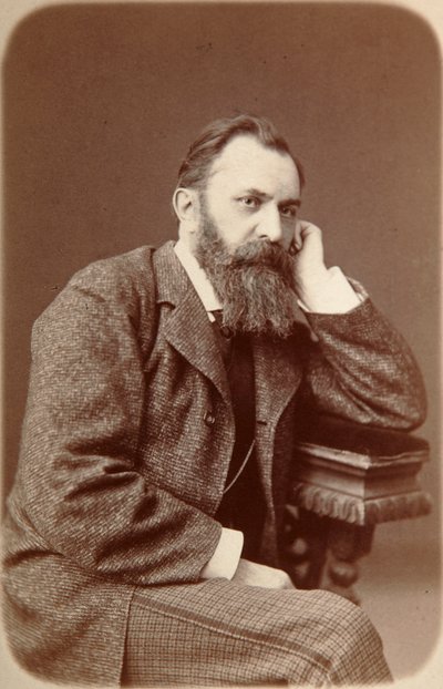 瓦西里·佩罗夫（Vasily Perov），俄罗斯艺术家，1880年 作者 不明
