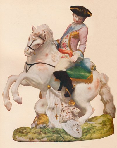 沃克斯豪尔（Vauxhall）瓷像，大概代表不伦瑞克公爵费迪南德（c.1755-60）。 作者 不明