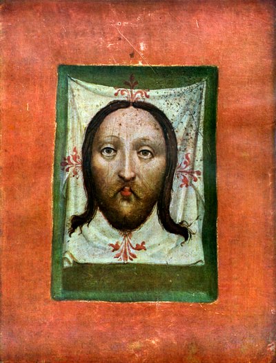 维拉·图标（Vera Icon），维也纳麦当娜的后面板，c1470 1955年 作者 不明