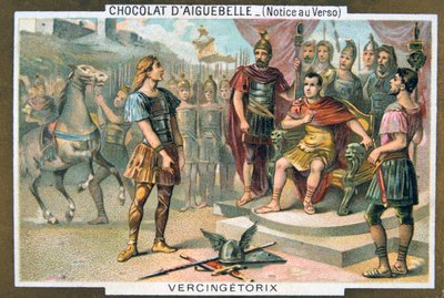Vercingetorix投降到公元前46世纪的尤利乌斯·凯撒（Julius Caesar），十九世纪 作者 不明