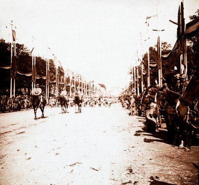 胜利大游行，法国巴黎，c1918-c1919 作者 不明