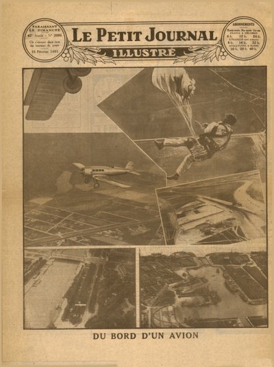 从飞机上观看，1931年。 作者 不明