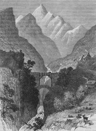 比利牛斯山脉景观，c1880 作者 不明
