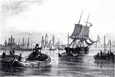 阿尔汉格尔斯克美景，1835年 作者 不明